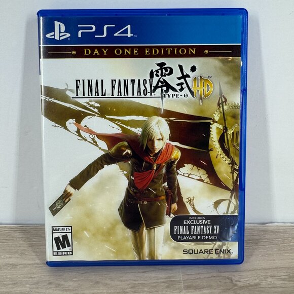 Final Fantasy Type-0 HD Day One Edition PS4 Game Square Enix Complete Tested - Picture 1 of 5